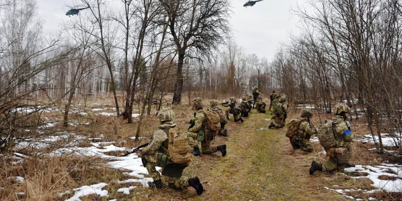 Manévry ukrajinské armády