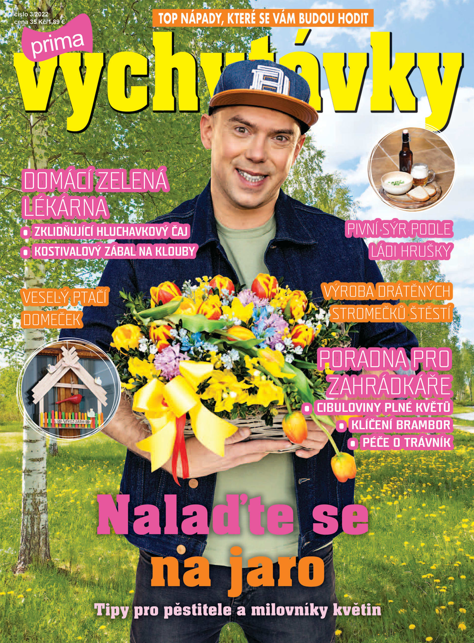 Titulní strana časopisu, který vychází 23. února