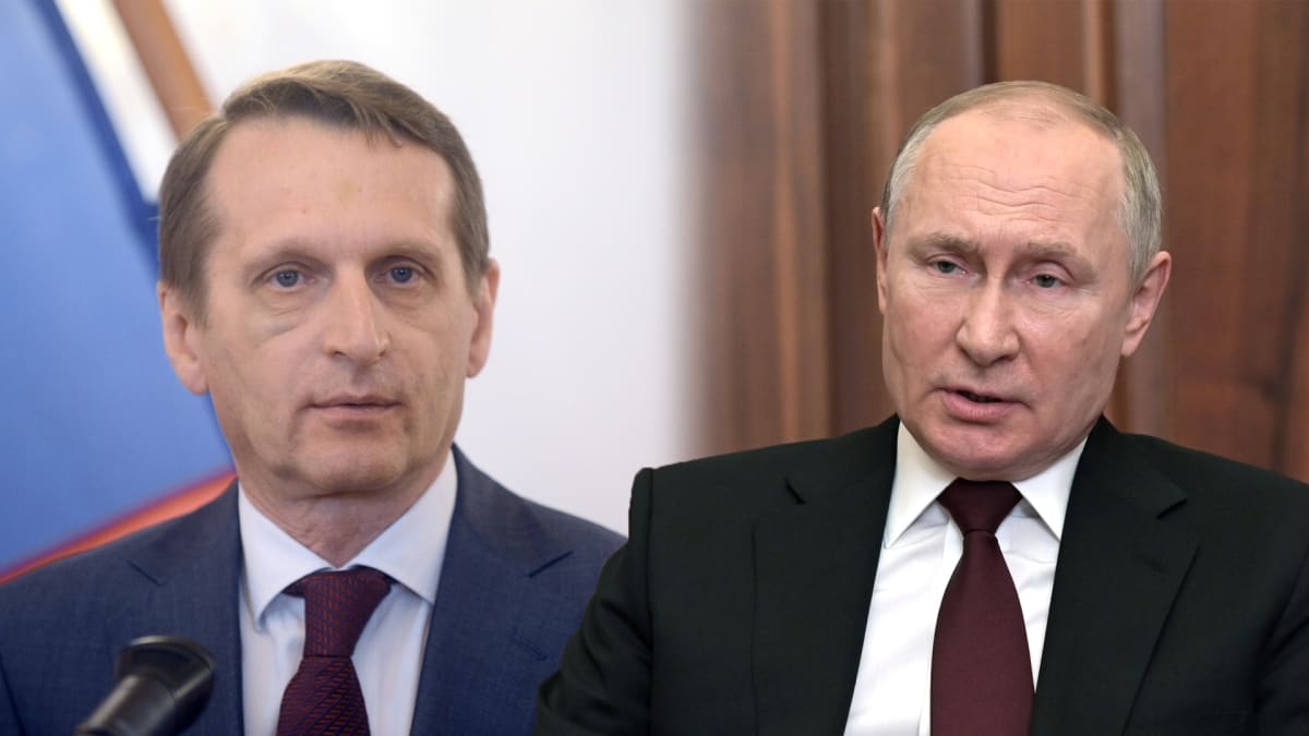 Prezident Vladimir Putin veřejně zesměšnil šéfa civilní rozvědky Sergeje Naryškina.