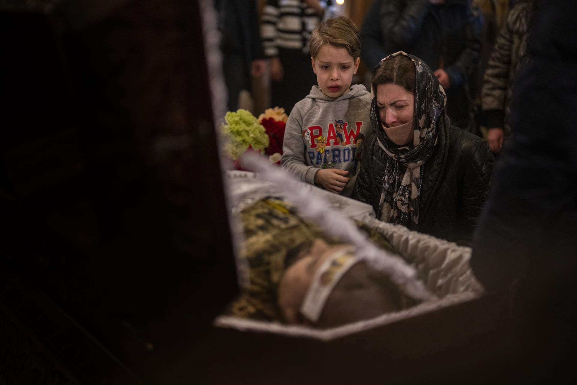 V úterý se uskutečnil pohřeb ukrajinského kapitána Antona Sidorova.