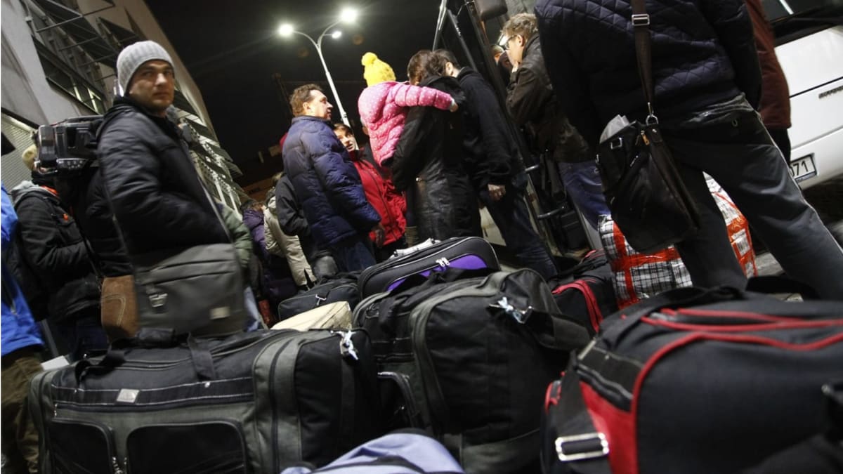 Česko by se mohlo stát cílem řady uprchlíků z Ukrajiny. (Ilustrační foto)