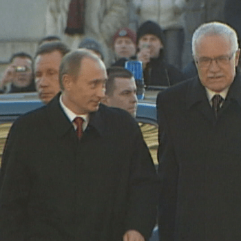 Vladimir Putin a Václav Klaus