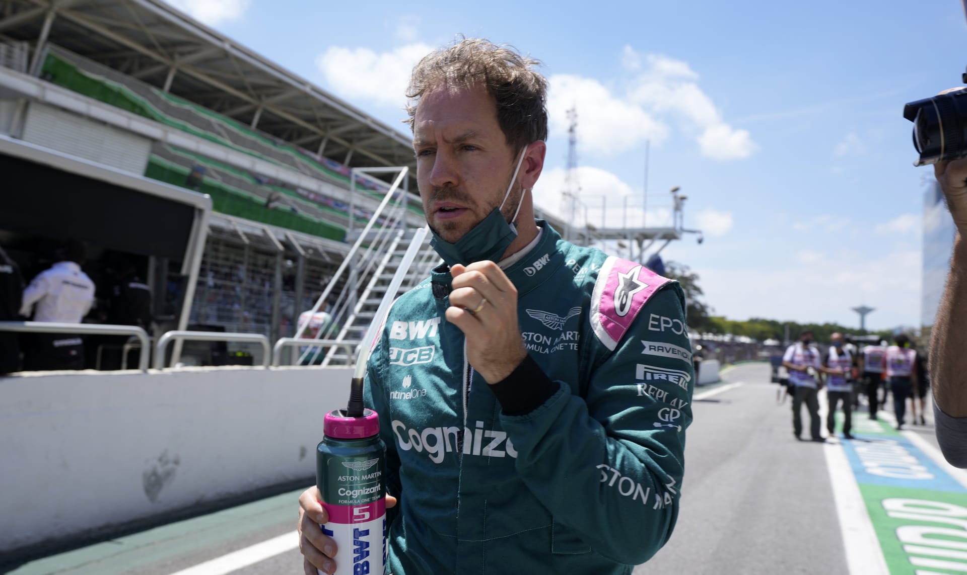 Sebastian Vettel bude bojkotovat závod v Rusku, pokud na něj dojde.