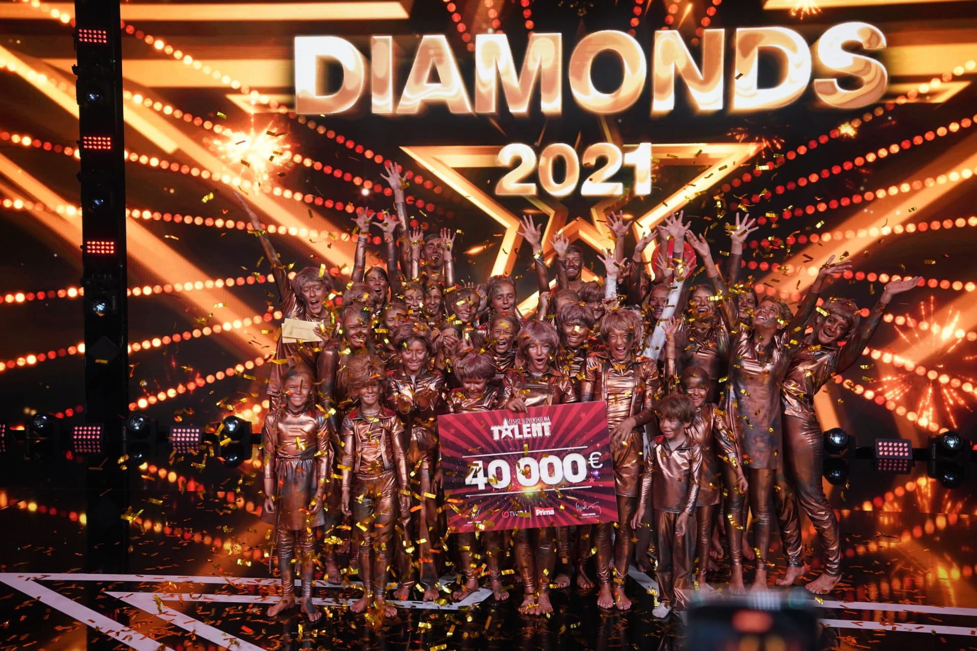 Vítězem deváté řady Česko Slovensko má talent se stala taneční skupina Diamonds. 