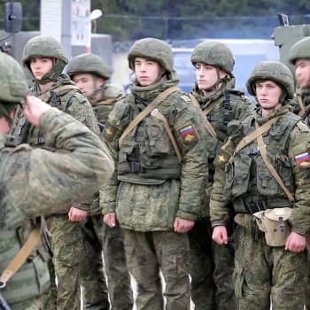 Mladí ruští vojáci