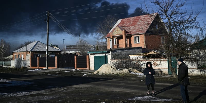 Ukrajinou se ozývají exploze