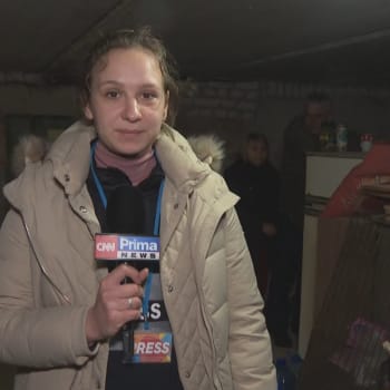 Štáb CNN Prima NEWS s reportérkou Darjou Stomatovou zůstal v Charkově jako poslední zahraniční novináři. 