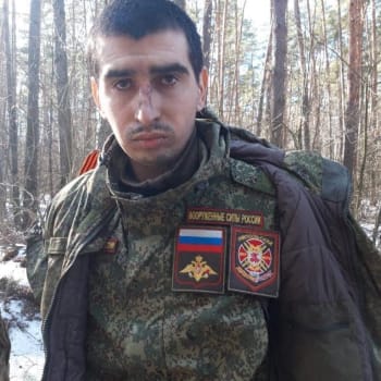 Zajatý ruský voják