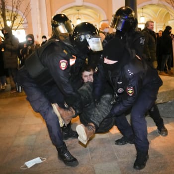 Demonstrace v Petrohradě, 26. února