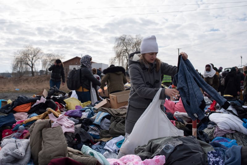 Jen ukrajinsko-polské hranice překročilo už přes 1,5 milionu lidí.  