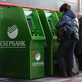 Bankomaty Sberbank v Moskvě