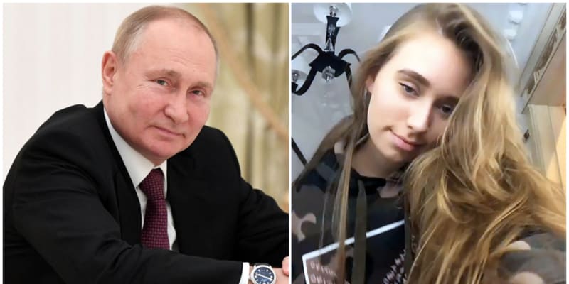 Putinova údajná dcera Jelizaveta Krivonogichová.