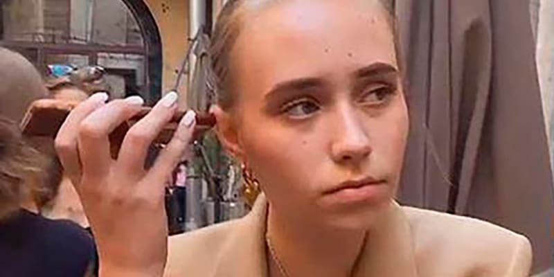 Putinova údajná dcera Jelizaveta Krivonogichová