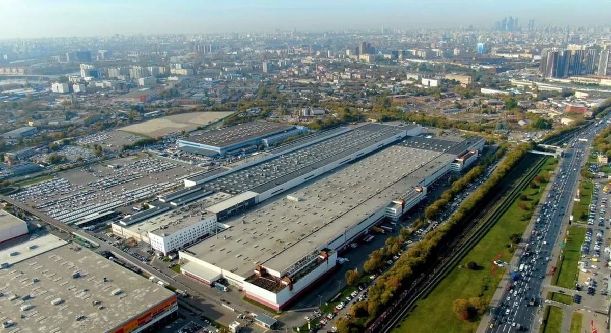 Výrobní závod Renaultu v Moskvě patří k největším v zemi.