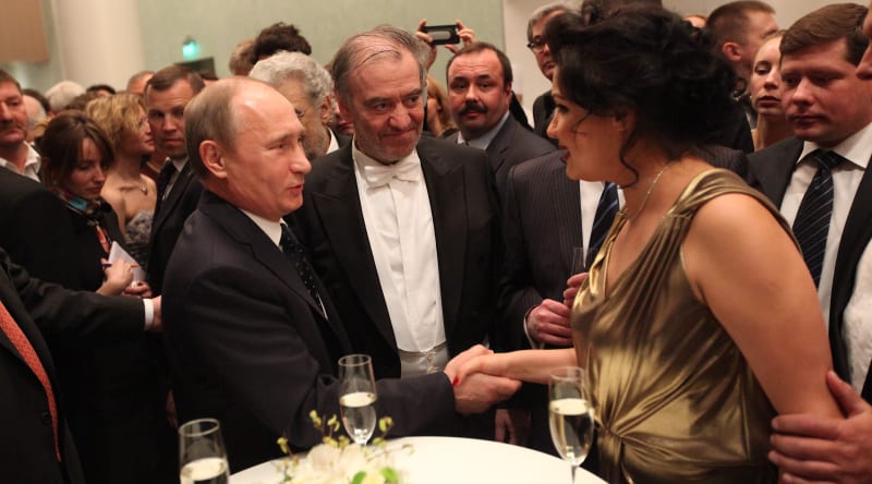 Putin, Gergijev, Netrebko