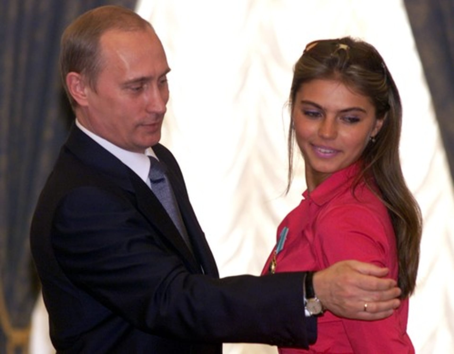 Vladimir Putin a Alina Kabajevova