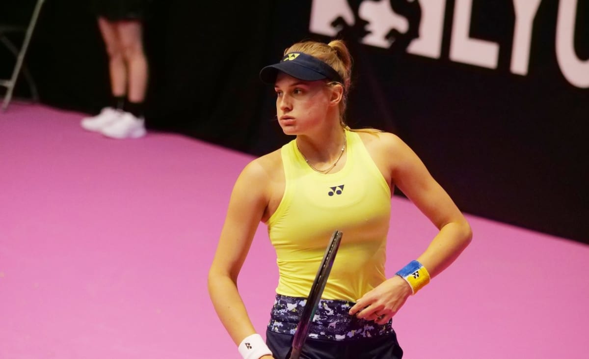 Dajana Jastremská prožívá emotivní chvíle na turnaji v Lyonu.