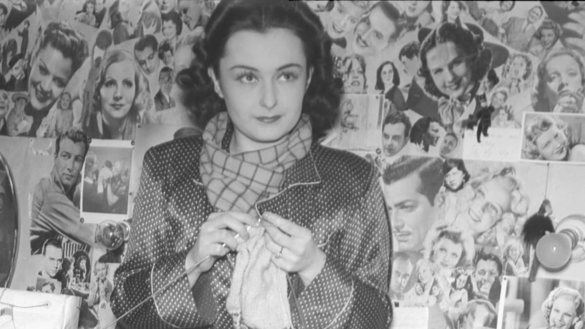 Herečka Hana Vítová na fotce z roku 1938