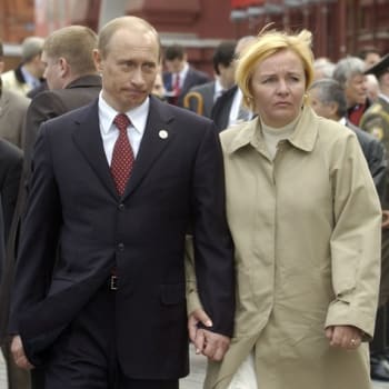 Vladimir Putin a exmanželka Ljudmila Očeretná