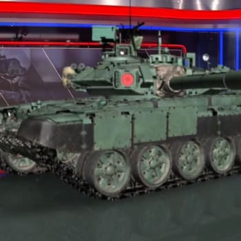 Pro představu vedoucí zahraniční redakce CNN Prima NEWS Matyáš Zrno představil virtuální model tanku se všemi detaily.