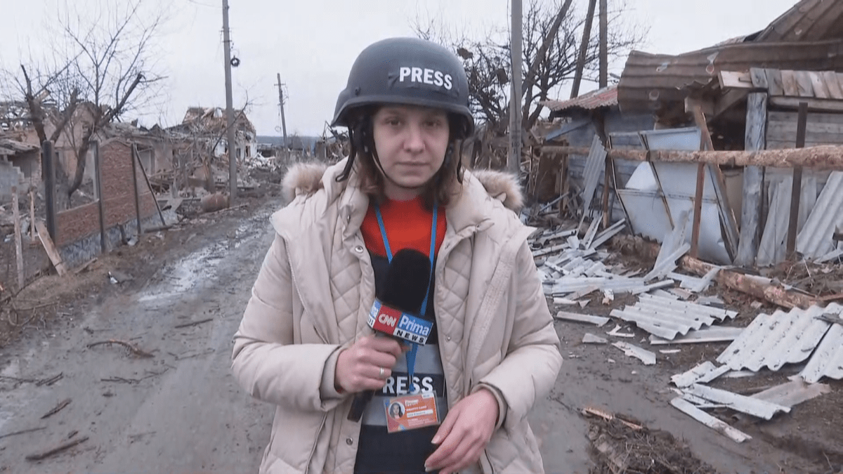 Tři týdny reportovala Darja Stomatová s Jánem Schürgerem dění na Ukrajině