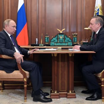 Vladimir Putin a Alexander Beglov