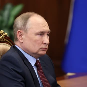 Vladimir Putin při setkání s Aleandrem Šochinem