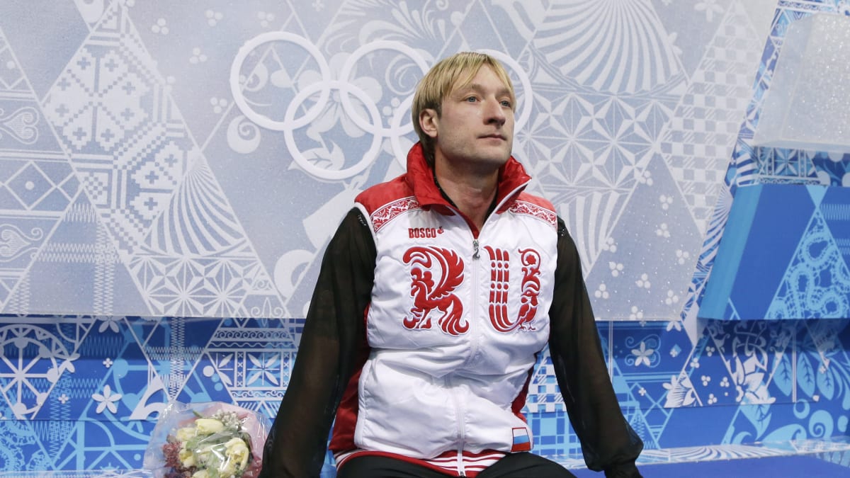 Jevgenij Pljuščenko na olympiádě v Soči