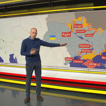 Mayáš Zrno komentuje u obrazovky aktuální vývoj války na Ukrajině