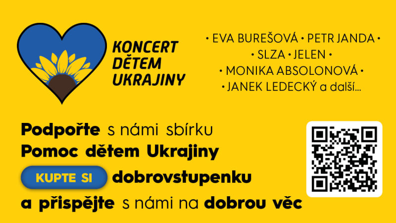 Tváře Koncertu dětem Ukrajiny