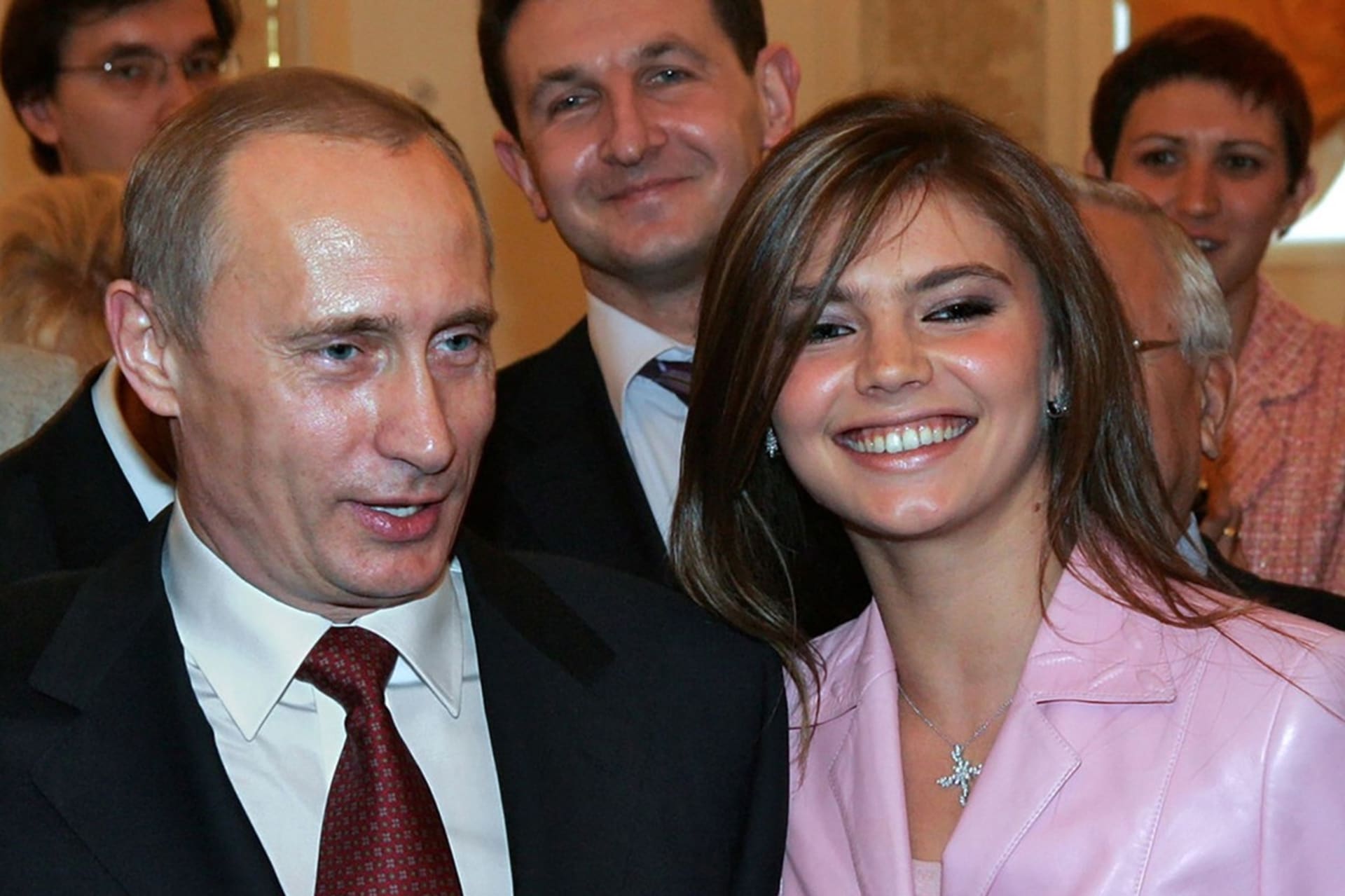 Vladimir Putin a bývalá gymnastka Alina Kabajevová