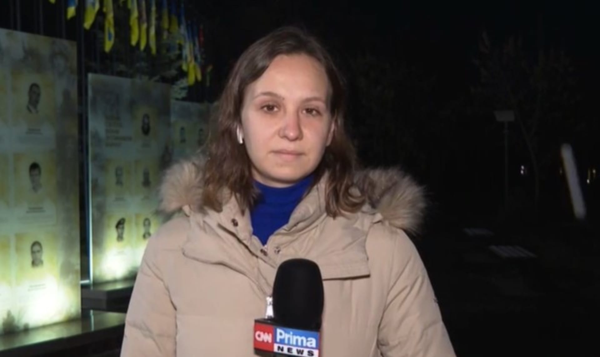 Na Ukrajině byla reportérka Darja Stomatová tři týdny.