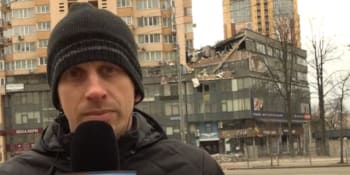 Reportér CNN Prima NEWS v Kyjevě: Metro jezdí jednou za hodinu. Bez auta jste ztracení