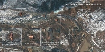 KLDR opravuje jadernou střelnici, ukazují satelitní snímky. Staví i novou budovu 