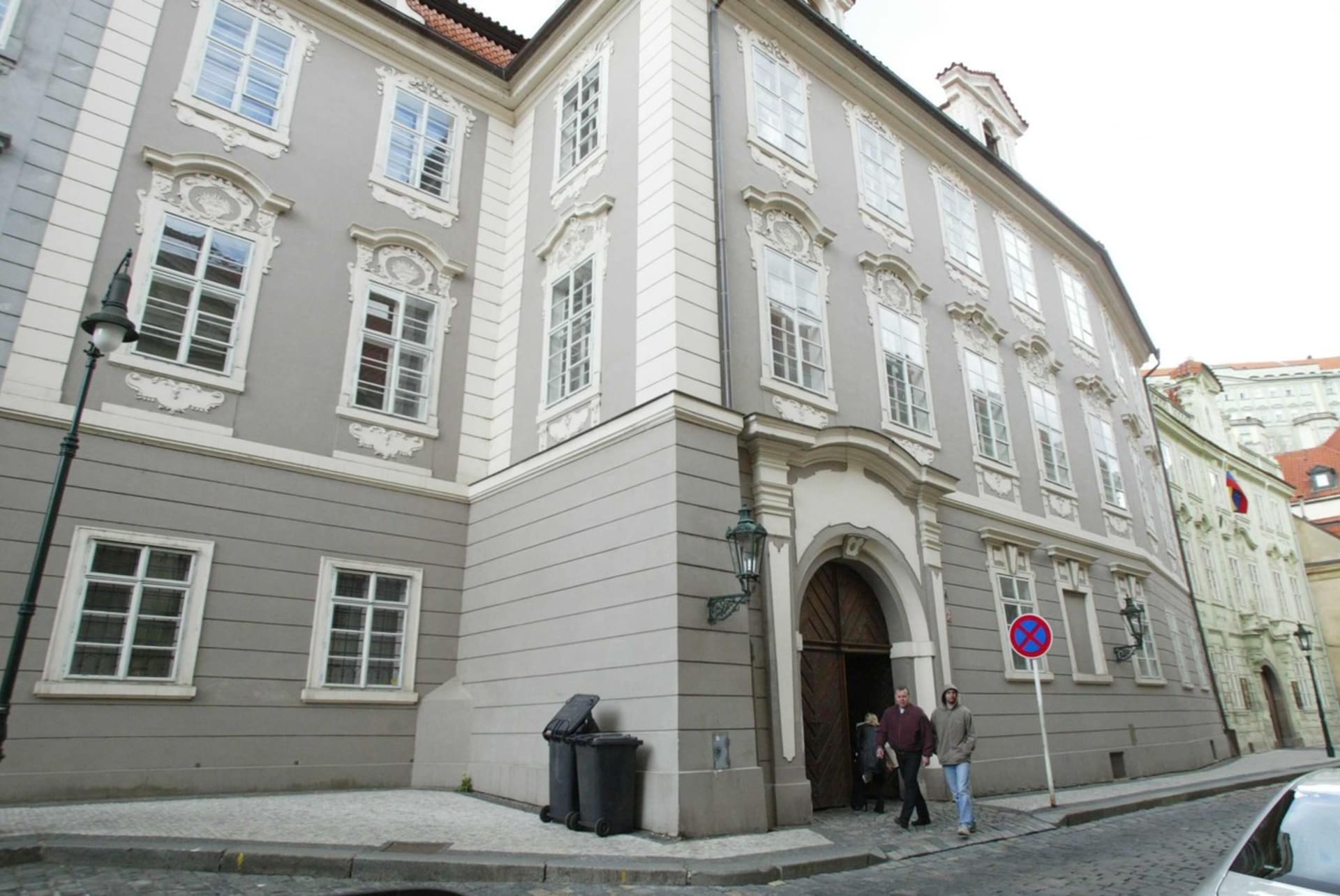 Dům, ve kterém Eduard Cupák bydlel. 