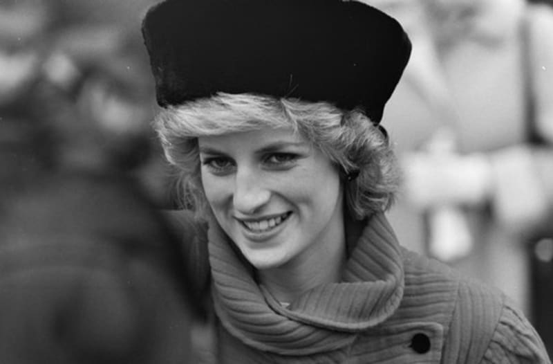 Princezna Diana byla velice usměvavá žena.
