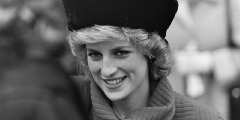Princezna Diana byla velice usměvavá žena.