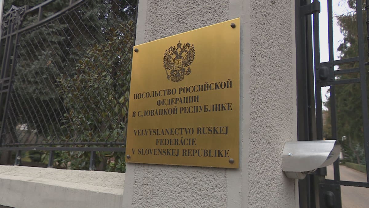 Ruské velvyslanectví na Slovensku.