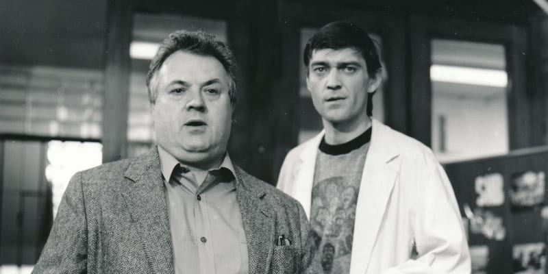 Bronislav Poloczek s hercem Vladimírem Dlouhým