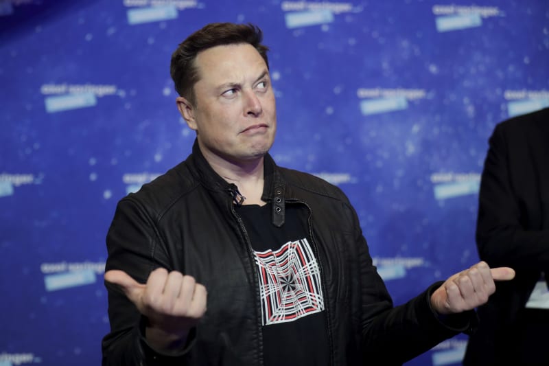Americký miliardář a filantrop Elon Musk