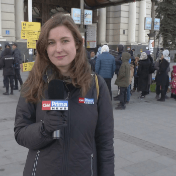 Situaci ve Lvově monitoruje reportérka CNN Prima NEWS Anna Steinbachová.