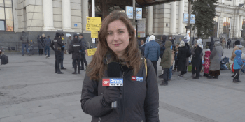 Reportérka CNN Prima NEWS ve Lvově: Lidé už sirény nevnímají, snaží se normálně žít