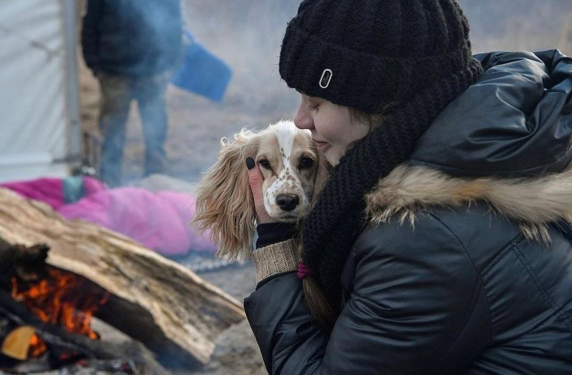 Kvůli válce na Ukrajině opouští zemi lidé i se zvířaty.