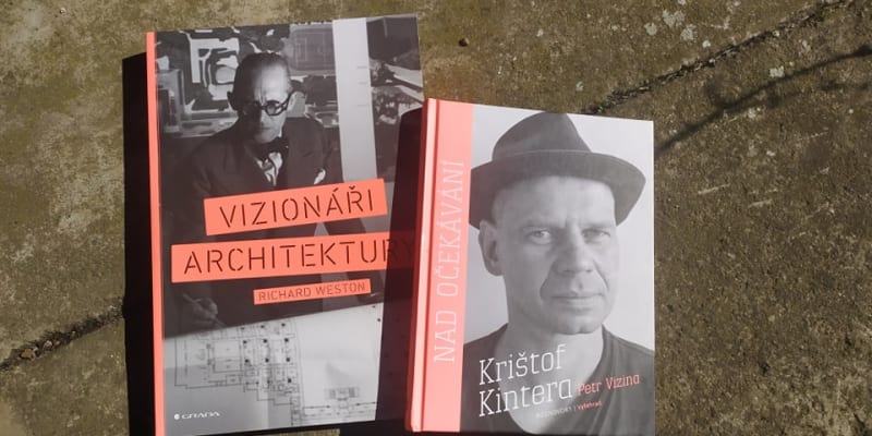 Rozhovor s Krištofem Kinterou a kniha Vizionáři architektury, to jsou naše tipy na čtení