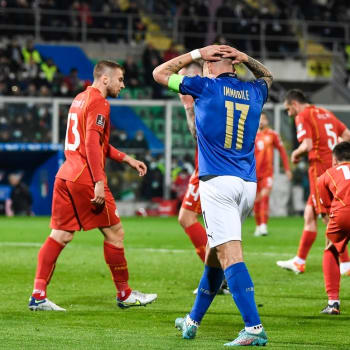 Itálie bude chybět na mistrovství světa v Kataru. Rozhodl o tom barážový zápas se Severní Makedonií.