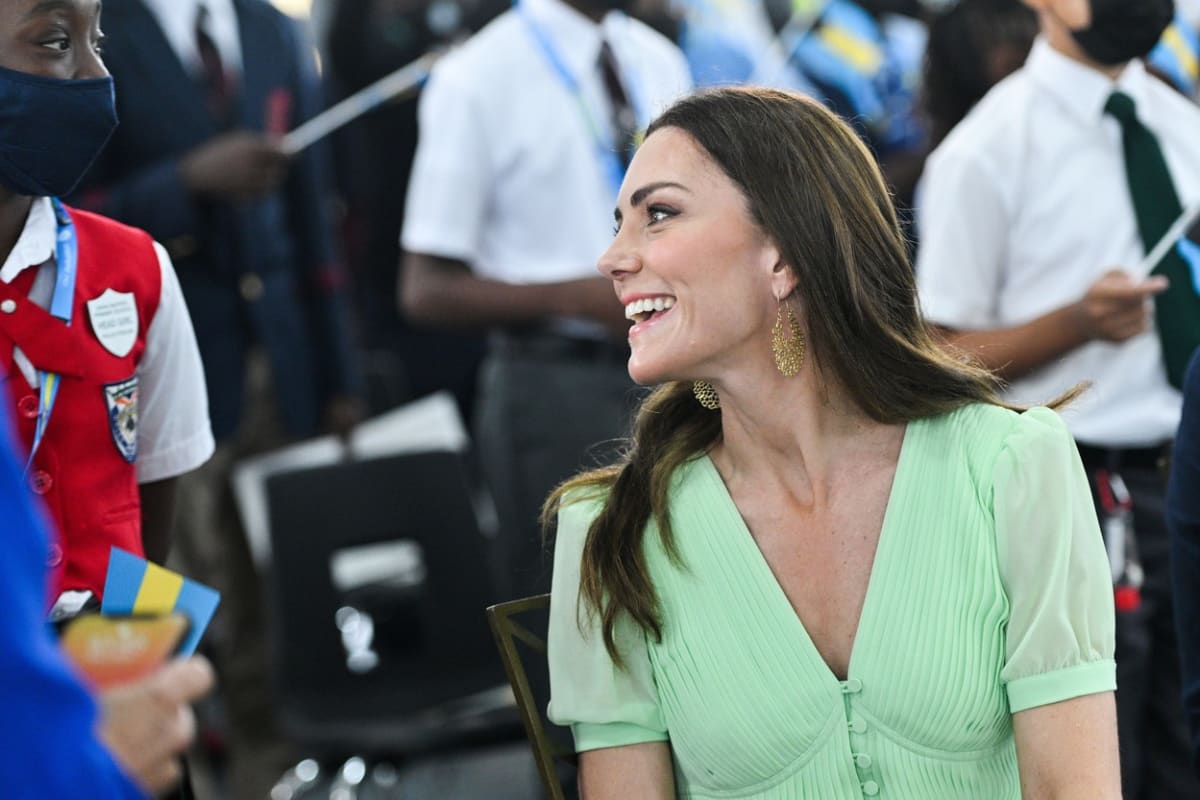 Vévodkyně Kate během návštěvy Jamajky