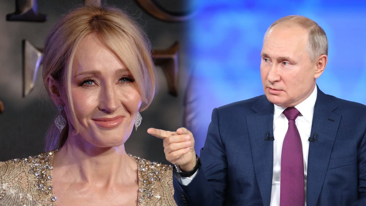 J. K. Rowlingová a Vladimir Putin