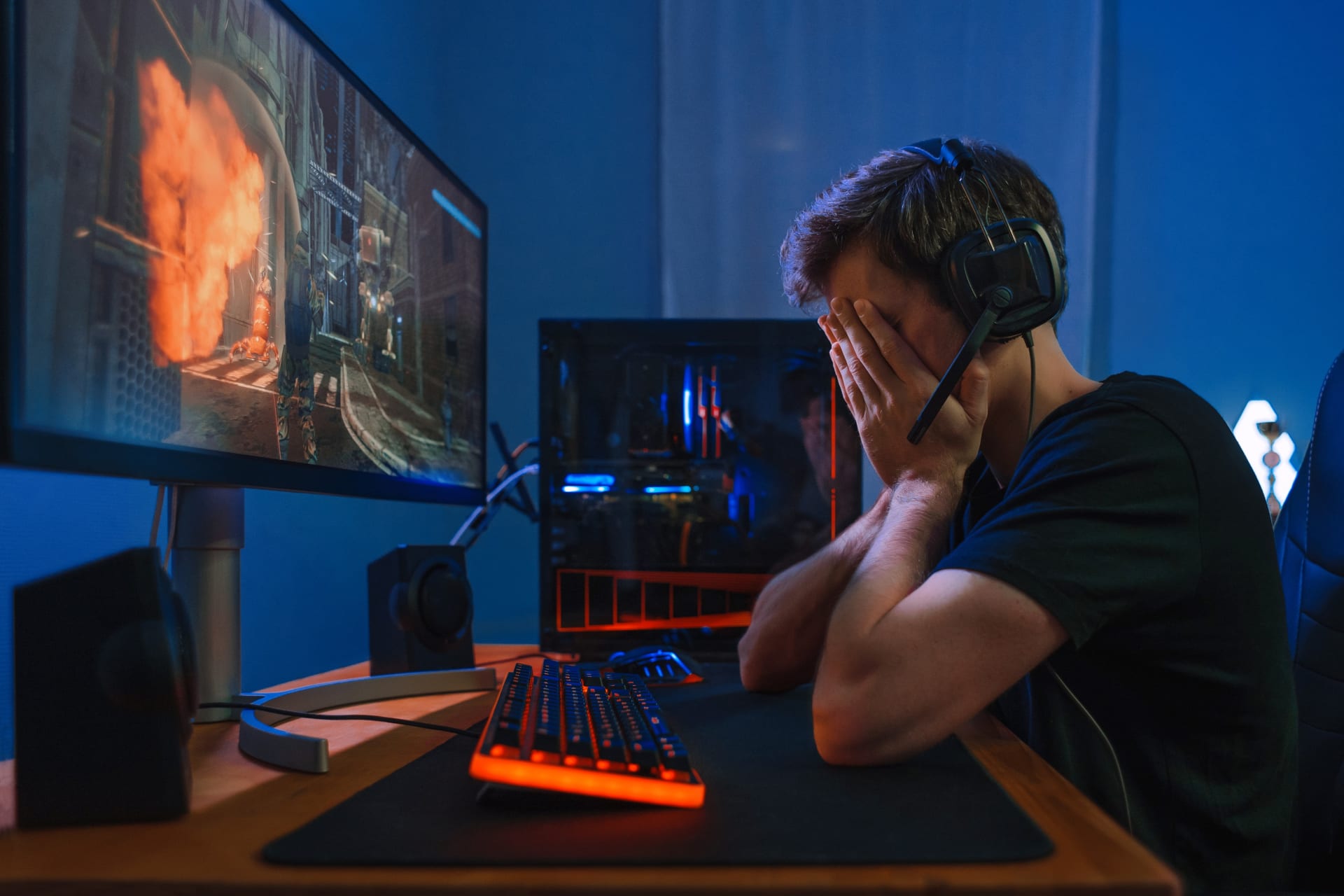 I profesionální hráči videoher se mohou potýkat se syndromem vyhoření.