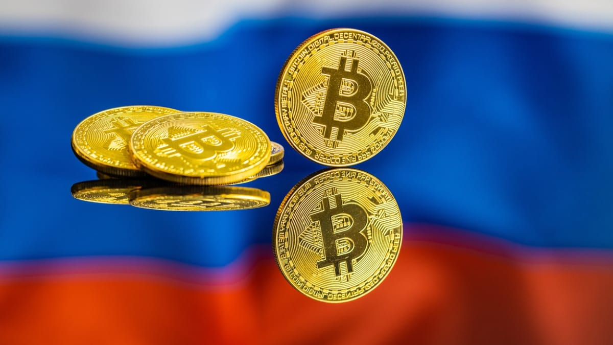 Rusko a bitcoin