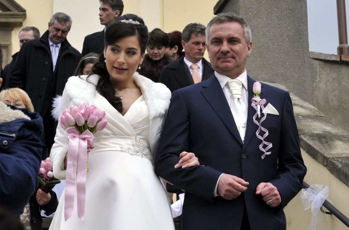V Osvětimanech se Mynář také ženil. V roce 2015 si vzal moderátorku Alexandru Noskovou.